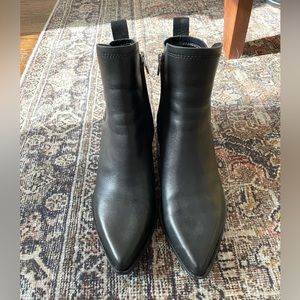 Dolce Vita pointed toe black booties